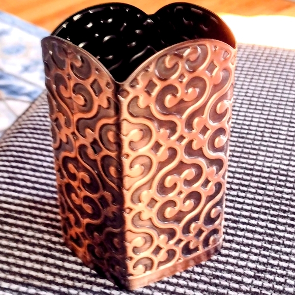 Bath & Body Works Copper Swirl Hand Soap Holder - Picture 1 of 3